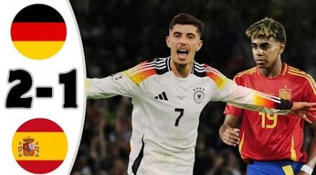 Kai Havertz vs Lamine Yamal - Germany vs Spain 2-1 | Extended Highlights &amp; Goals - 2024 HD