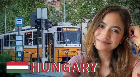 TRAVELLING ALONE IN HUNGARY - First Impressions of Budapest!