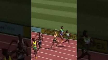 SHA CARRI RICHARDSON Heat World Championships Budapest Hungary over 100m1080p #shacarririchardson