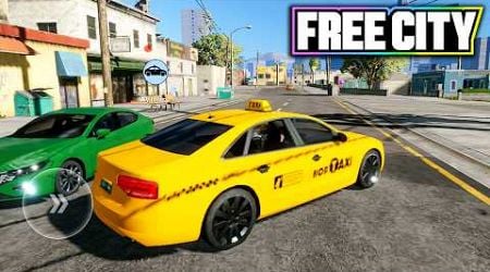 Free City: New Mobile Open World Game Like GTA