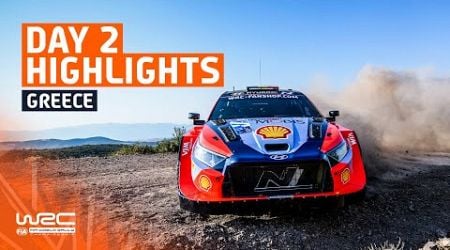 Day 2 Highlights | WRC EKO Acropolis Rally Greece 2024