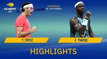 Taylor Fritz - Frances Tiafoe | Highlights - Herren Einzel Halbfinale, US Open 2024 | SDTV Tennis