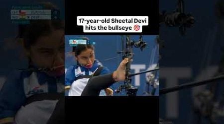 Sheetal Devi Paralympic Athlete 2024 #paralympics #athlete #sports #archery #viralvideo#shorts#india