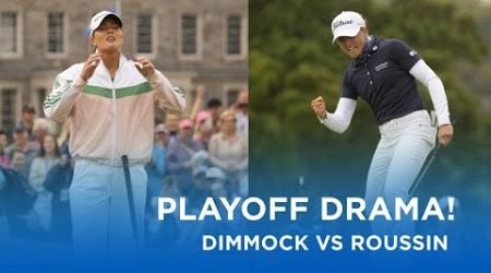 Dramatic Playoff! Annabel Dimmock vs Pauline Roussin | KPMG Women&#39;s Irish Open