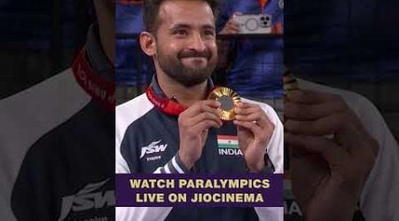 Nitesh Kumar Gold Medal Ceremony | Paralympics Badminton Highlights | JioCinema