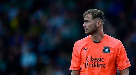 Plymouth Argyle goalkeeper Conor Hazard gets Northern Ireland call-up