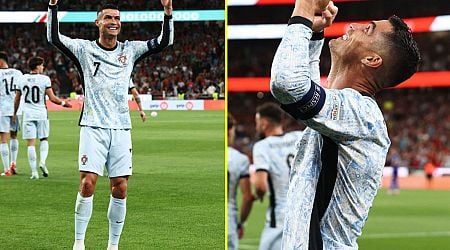 Cristiano Ronaldo creates football history by hitting landmark figure for Portugal in Nations League clash against Croatia