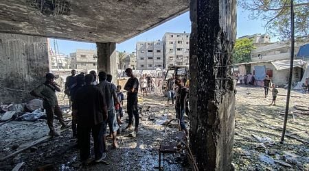 Gaza health ministry: 15 dead after Israeli strikes on two schools