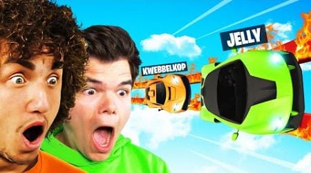 JELLY vs. KWEBBELKOP In A GTA 5 SKILLCOURSE!