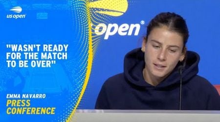 Emma Navarro Press Conference | 2024 US open Semifinal