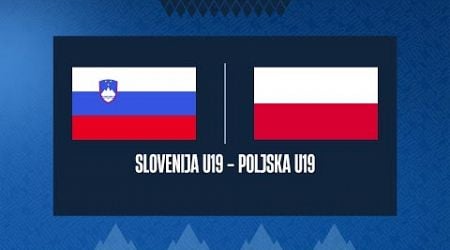 Slovenija U19 - Poljska U19 | Slovenia Nations Cup 2024 | Stream