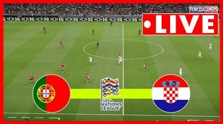 Portugal vs Croatia LIVE | UEFA Natons League 2024/25 | Watch Match LIVE Today