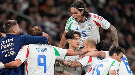 UEFA Nations League: Italy beat France, Belgium win and Wales held