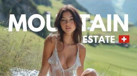 [4K] Mountain Estate Ai Lookbook - Girls From Switzerland