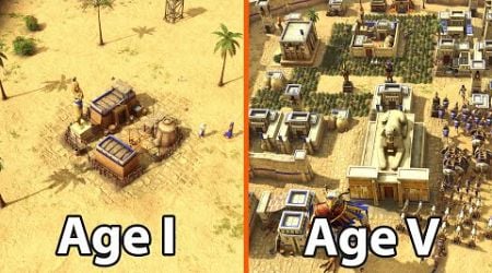 EGYPT From AGE 1 to Age 5 - Age of Mythology Retold