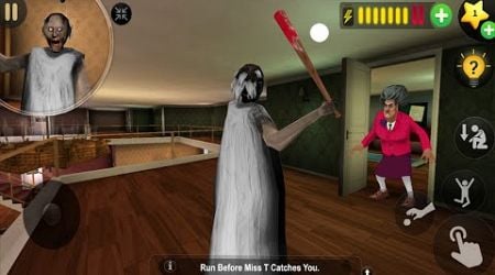 Play as Granny in Scary Teacher House