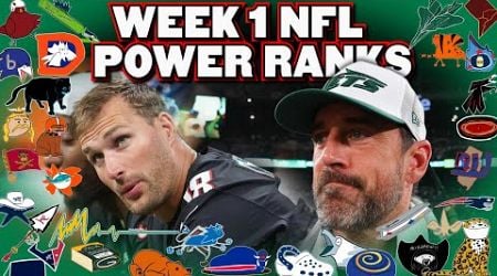 Very Honest NFL NFL Power Rankings: Week 1