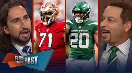 Trent Williams extends with 49ers, Does Breece Hall make the Jets great? | NFL | FIRST THINGS FIRST