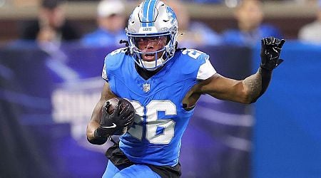 Detroit Lions' Jahmyr Gibbs scores 1-yard TD vs. Rams