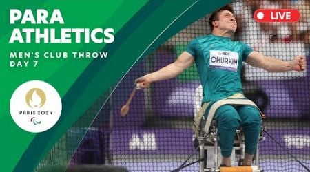 Para Athletics - Men&#39;s Club Throw Final | Day 7