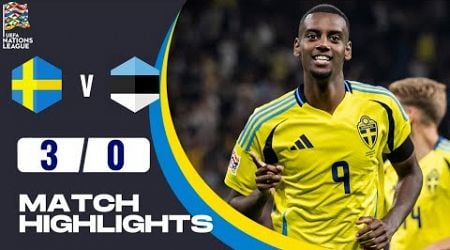 Sweden vs Estonia | 3-0 | Highlights | UEFA Nations League 2024-25 | sverige estland