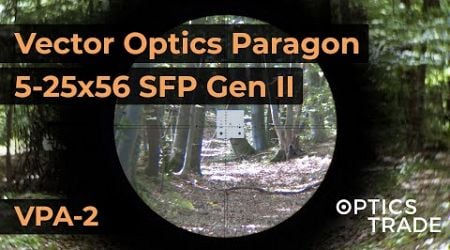 Vector Optics Paragon 5-25x56 SFP Gen II Reticle VPA-2 | Optics Trade Reticle Subtensions