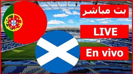 Live stream Portugal vs Scotland 2024