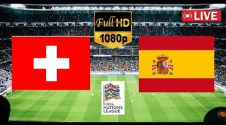 resumen : Suisse contre Espagne (1-4) | UEFA Nations League | Match complet | Pes21Gameplay