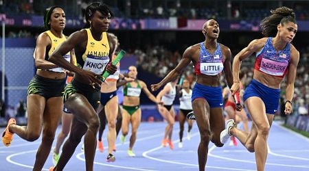 Sydney Mclaughlin, USA Win Gold Medal in Women's 4x400m Relay at 2024 Olympics