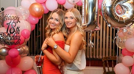 In Pictures: Shannon Kane celebrates 18th birthday with family and friends