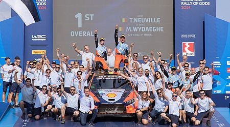 [Photo News] Hyundai sweeps podium at acropolis rally