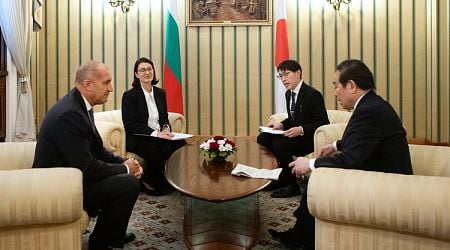 Bulgarian President, Japan's Parliament Speaker Discuss Bilateral Scientific, Technological Cooperation 