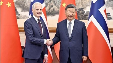 Xi meets PMs of Norway, Spain, discusses situations in Ukraine, Palestine