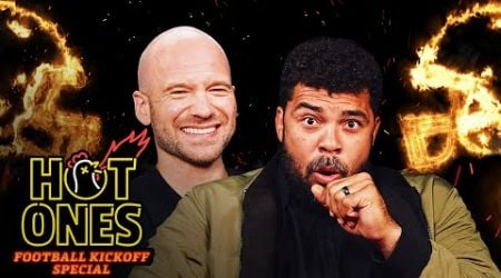 Cam Heyward Tackles the Heat For the Hot Ones Football Special | Hot Ones