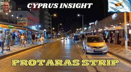 Protaras Strip Cyprus in August - Bars Restaurants &amp; More.