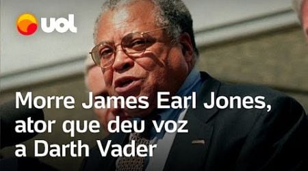 James Earl Jones, ator que deu voz a Darth Vader, morre aos 93 anos