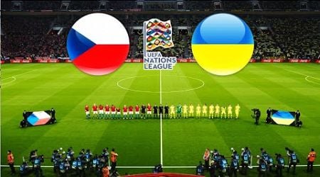 CZECH REPUBLIC vs UKRAINE | UEFA NATIONS LEAGUE 2024/25