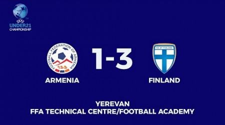 EURO-2025. Armenia U-21 - Finland U-21