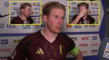 Furious Kevin De Bruyne launches extraordinary outburst and can't repeat what he told 'unacceptable' teammates