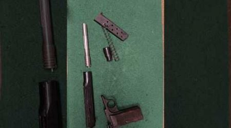 FN #1922 #disassembly #belgium #germany #ww2 #army #usa #police #pistol #vintage #military #swing