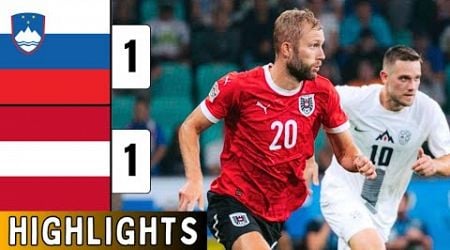 Slovenia vs Austria 1-1 EXTENDED HIGHLIGHTS | UEFA Nations League 2024