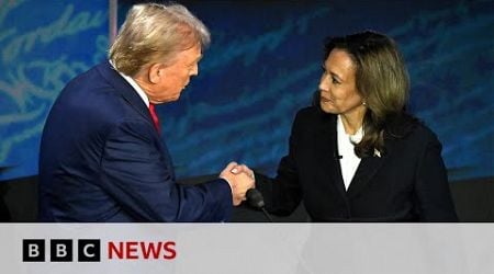 Who won the Harris-Trump presidential debate? | BBC News