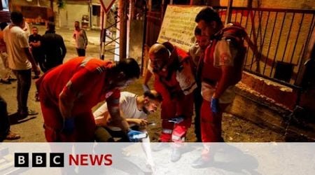 Israeli strike kills five Palestinians in West Bank | BBC News