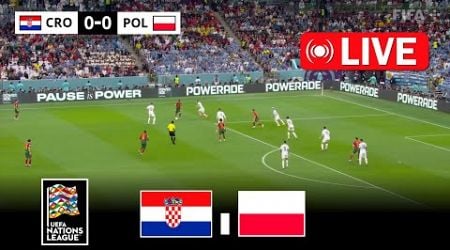 Croatia vs Poland | UEFA Nations League 2024 | eFootball Pes 21 Gameplay