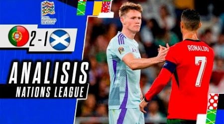 PORTUGAL vs ESCOCIA 2-1 | UEFA NATIONS LEAGUE 2024 | GOL 901 DE CR7