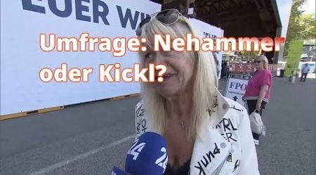 Umfrage: Nehammer oder Kickl?