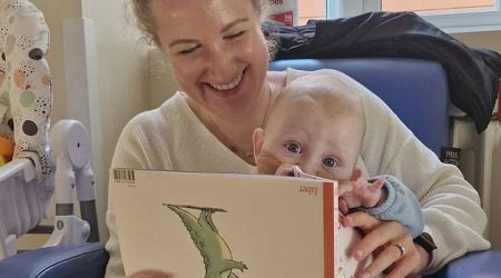 How reading stories to babies being treated in hospital creates special parental bonds