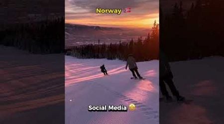 Snowboard fails social media vs real #travel #adventure #snowboarding #norway