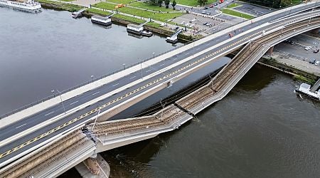 Investigation launched as concrete bridge partially collapses in Germany