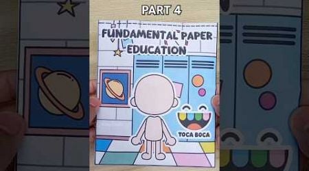 PART 4 Blind Bag Fundamental Paper Education X Toca Boca #fundamentalpapereducation #tocaboca #fyp